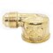 Thrifco Plumbing No. 50 5/8 Inch x 3/4 Inch Brass Flare FIP Elbow 6950019 - alternate 1